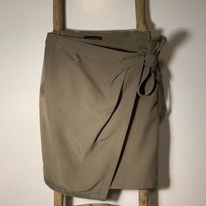Banana Republic Green Skirt with Side Tie
